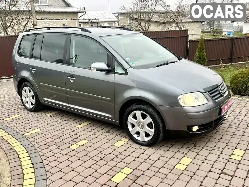 Минивэн Volkswagen Touran 2003 1.6 л. Ручная / Механика обл. Ивано-Франковская, Косов - Фото 1/21