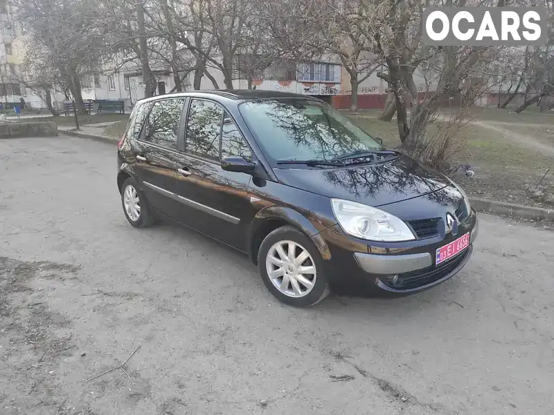 Мінівен Renault Scenic 2008 1.6 л. Ручна / Механіка обл. Запорізька, Запоріжжя - Фото 1/21