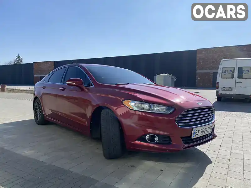 Седан Ford Fusion 2014 2 л. Автомат обл. Хмельницкая, Хмельницкий - Фото 1/20