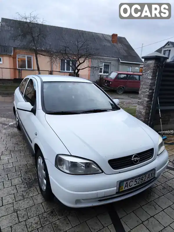 Хэтчбек Opel Astra 2002 1.2 л. Ручная / Механика обл. Волынская, Ковель - Фото 1/15