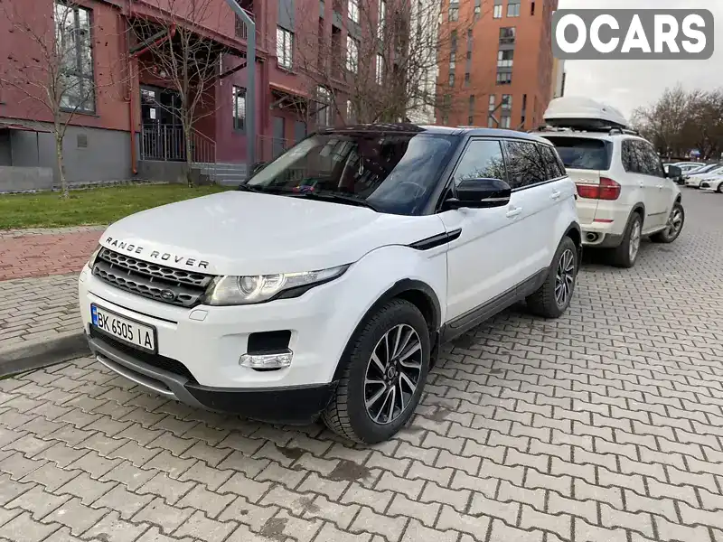 Позашляховик / Кросовер Land Rover Range Rover Evoque 2013 2.2 л. Автомат обл. Рівненська, Рівне - Фото 1/4