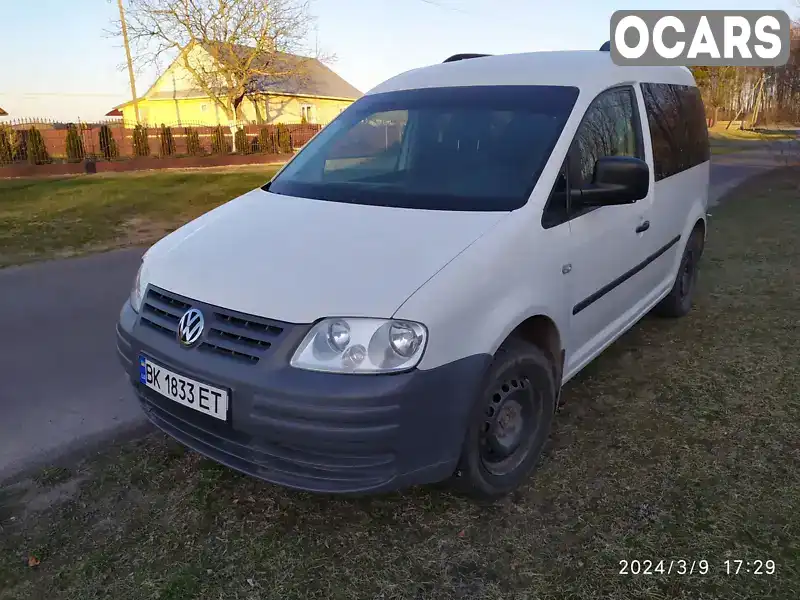 Минивэн Volkswagen Caddy 2006 1.9 л. Ручная / Механика обл. Ровенская, Радивилов - Фото 1/21