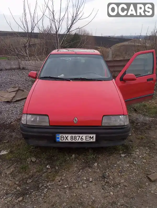 Хетчбек Renault 19 1991 1.7 л. Ручна / Механіка обл. Хмельницька, Хмельницький - Фото 1/7