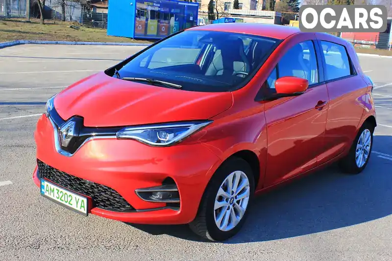 Хетчбек Renault Zoe 2021 null_content л. Варіатор обл. Житомирська, Житомир - Фото 1/21