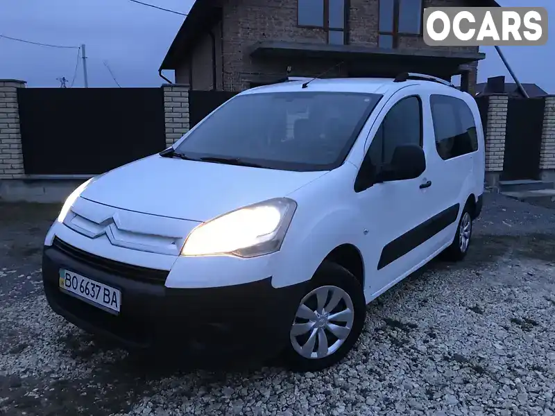 Мінівен Citroen Berlingo 2008 1.6 л. Ручна / Механіка обл. Тернопільська, Тернопіль - Фото 1/21