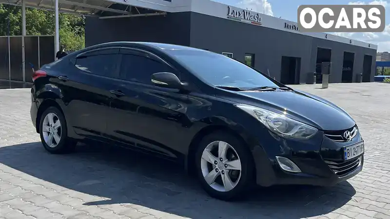 Седан Hyundai Elantra 2013 1.8 л. Ручна / Механіка обл. Полтавська, Полтава - Фото 1/16