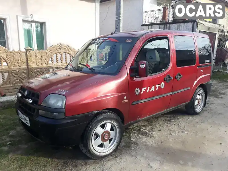 Минивэн Fiat Doblo 2003 1.91 л. Ручная / Механика обл. Черновицкая, Черновцы - Фото 1/18