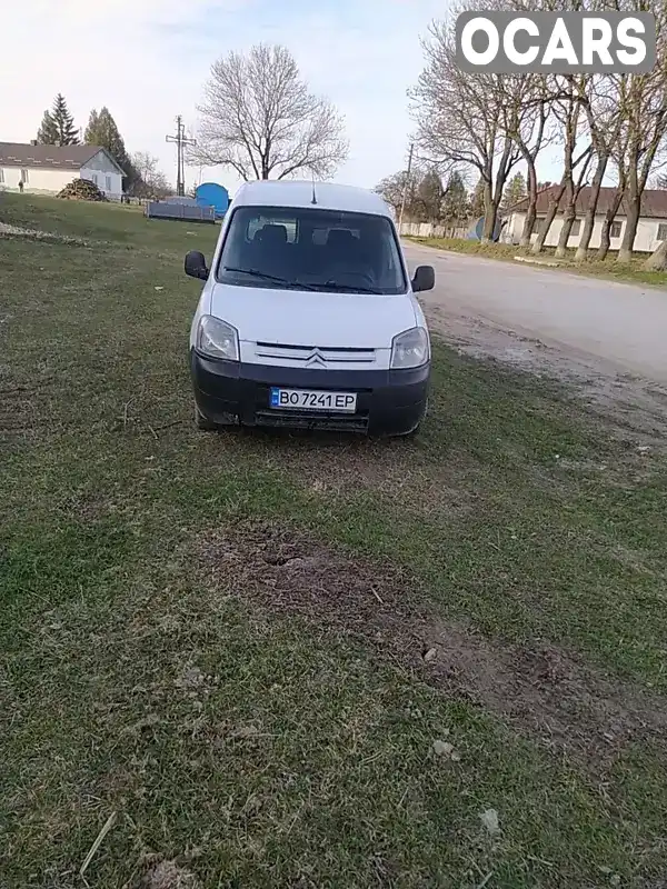 Минивэн Citroen Berlingo 2003 2 л. Ручная / Механика обл. Тернопольская, Бережаны - Фото 1/8