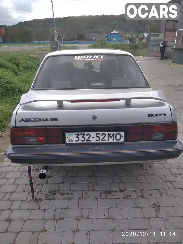 Седан Opel Ascona 1988 1.6 л. Ручна / Механіка обл. Чернівецька, Вижниця - Фото 1/3