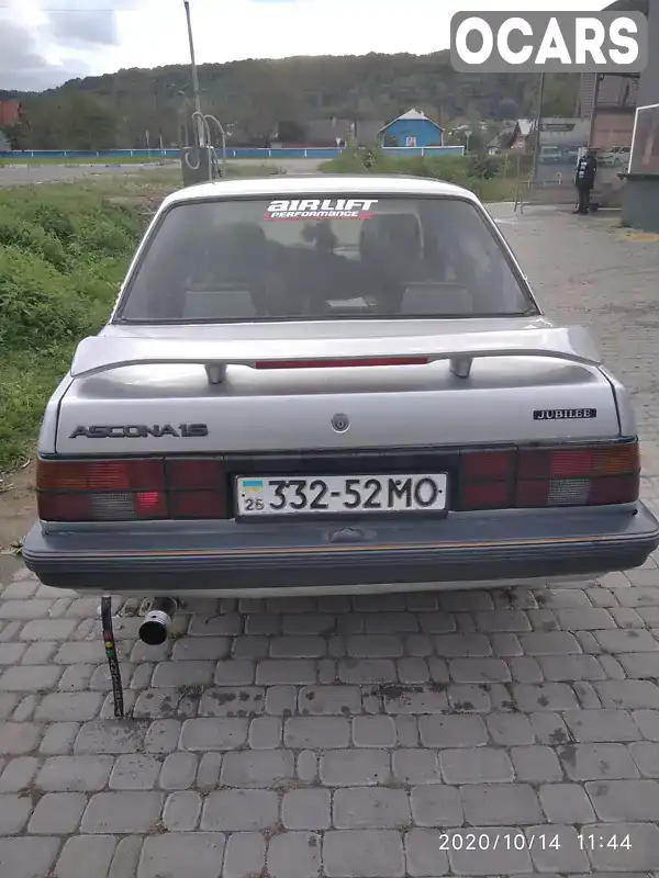 Седан Opel Ascona 1988 1.6 л. Ручная / Механика обл. Черновицкая, Выжница - Фото 1/3