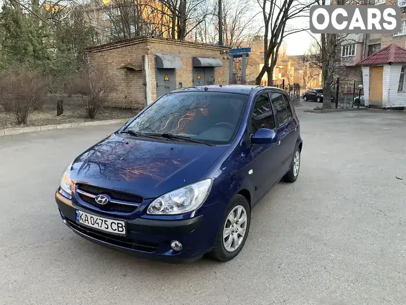 Хетчбек Hyundai Getz 2008 1.6 л. Автомат обл. Київська, Київ - Фото 1/16