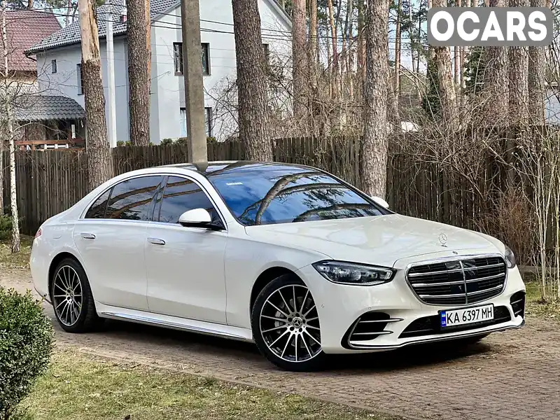 Седан Mercedes-Benz S-Class 2021 3 л. Автомат обл. Київська, Київ - Фото 1/21