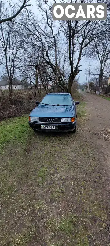 Седан Audi 80 1987 null_content л. Ручна / Механіка обл. Закарпатська, Іршава - Фото 1/8