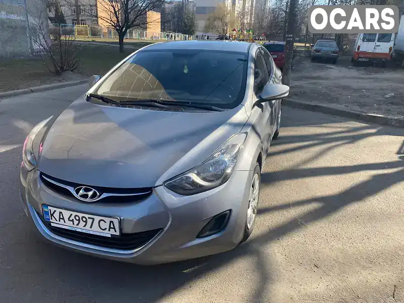 Седан Hyundai Elantra 2012 1.6 л. Ручна / Механіка обл. Київська, Київ - Фото 1/21