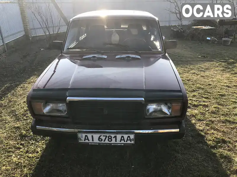 Седан ВАЗ / Lada 2107 2004 1.5 л. Ручная / Механика обл. Киевская, Бровары - Фото 1/5