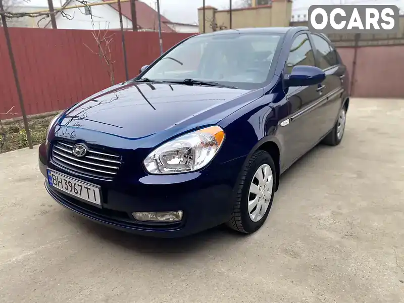 Седан Hyundai Accent 2008 1.4 л. Ручная / Механика обл. Одесская, Одесса - Фото 1/12