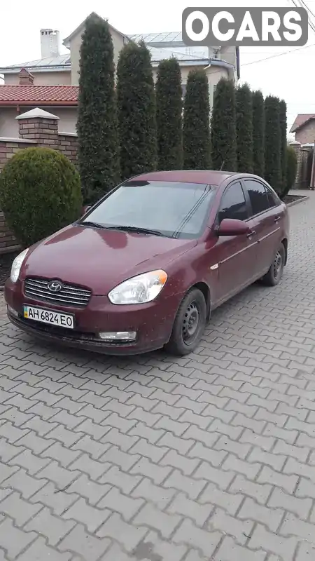 Седан Hyundai Accent 2007 1.4 л. Ручна / Механіка обл. Чернівецька, Чернівці - Фото 1/10