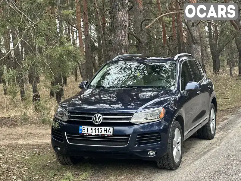 Позашляховик / Кросовер Volkswagen Touareg 2013 2.97 л. Автомат обл. Полтавська, Кременчук - Фото 1/21