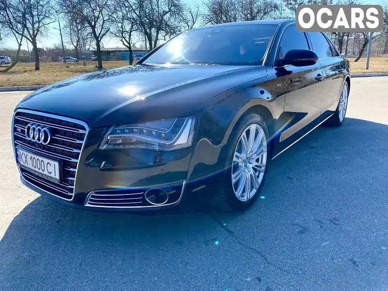 Седан Audi A8 2012 6.3 л. Автомат обл. Київська, Київ - Фото 1/21