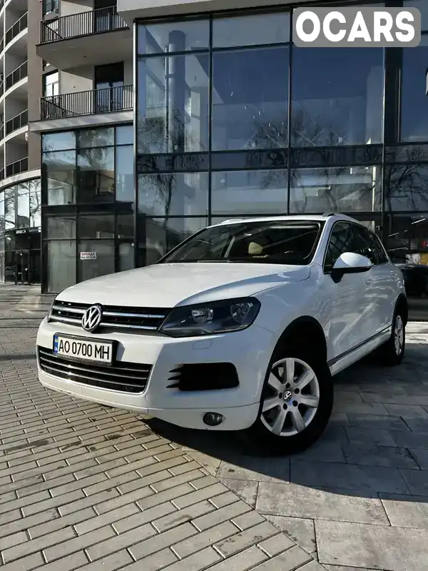 Позашляховик / Кросовер Volkswagen Touareg 2013 3 л. Автомат обл. Закарпатська, Ужгород - Фото 1/19