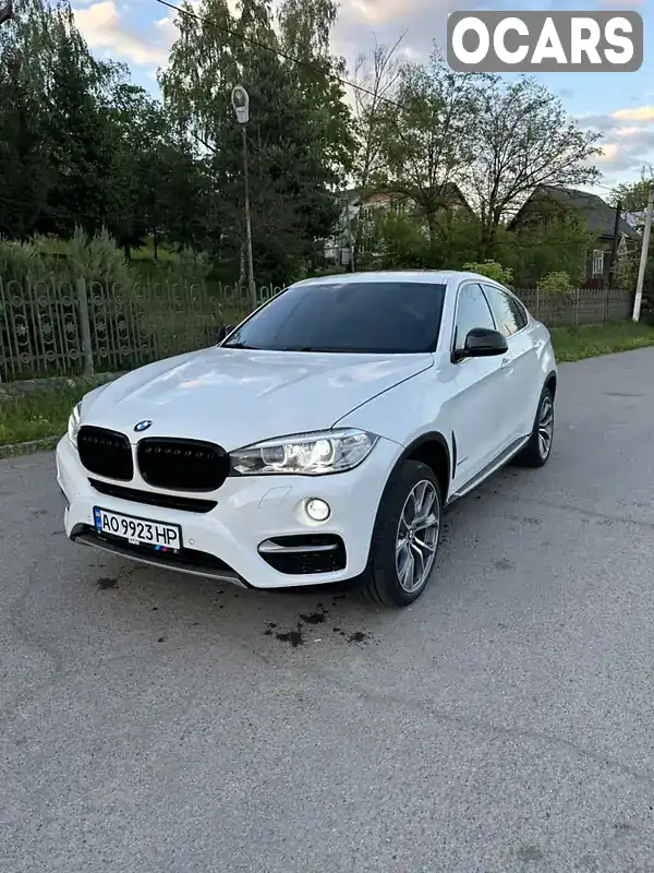 Внедорожник / Кроссовер BMW X6 2014 2.98 л. Автомат обл. Закарпатская, Тячев - Фото 1/21