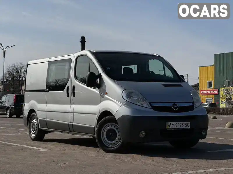 Мінівен Opel Vivaro 2007 2 л. Ручна / Механіка обл. Житомирська, Житомир - Фото 1/21