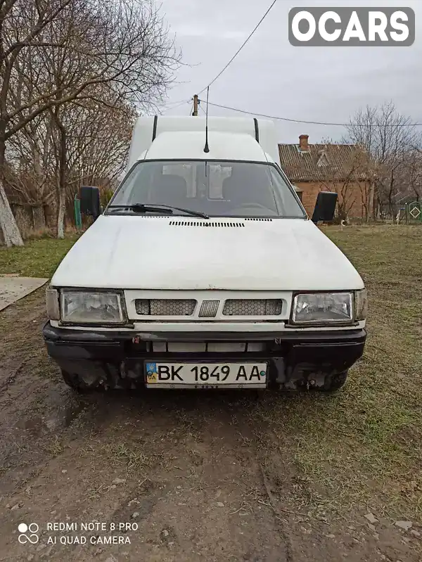 Пікап Fiat Fiorino 1994 1.7 л. Ручна / Механіка обл. Рівненська, Здолбунів - Фото 1/10