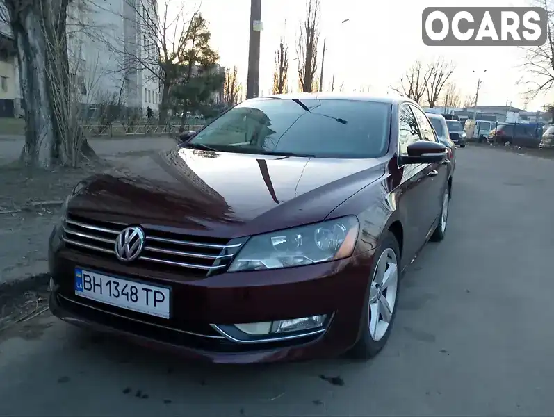 Седан Volkswagen Passat 2013 2.48 л. Автомат обл. Київська, Київ - Фото 1/11