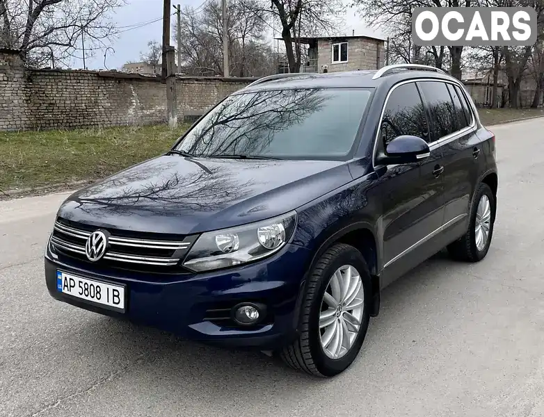 Внедорожник / Кроссовер Volkswagen Tiguan 2014 1.98 л. Автомат обл. Запорожская, Запорожье - Фото 1/21