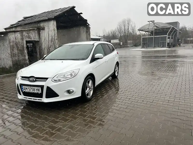 Универсал Ford Focus 2013 1.56 л. Ручная / Механика обл. Житомирская, Житомир - Фото 1/14