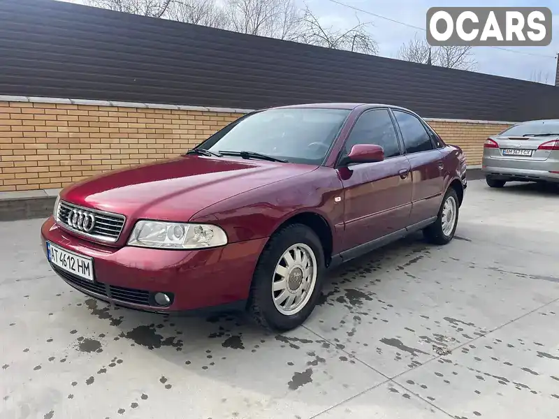 Седан Audi A4 1999 1.78 л. Автомат обл. Житомирська, Бердичів - Фото 1/21