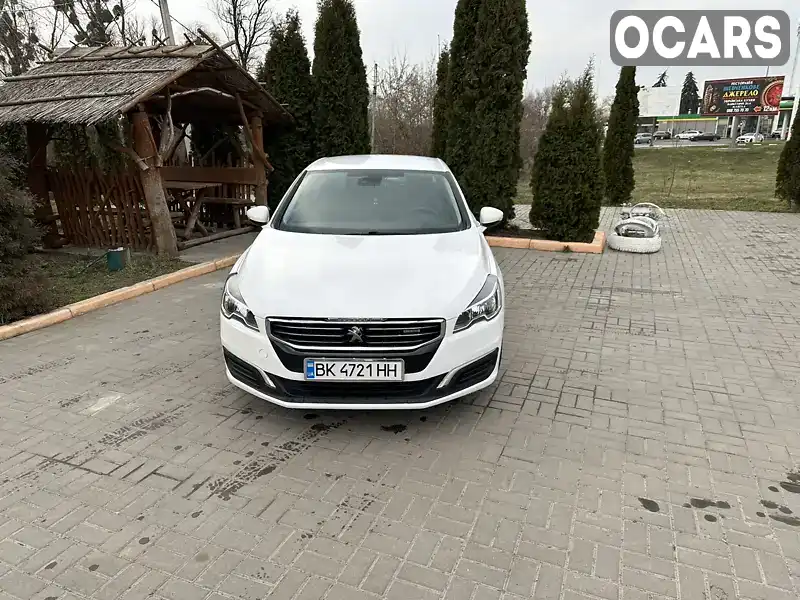 Седан Peugeot 508 2015 1.6 л. Автомат обл. Рівненська, Дубно - Фото 1/16