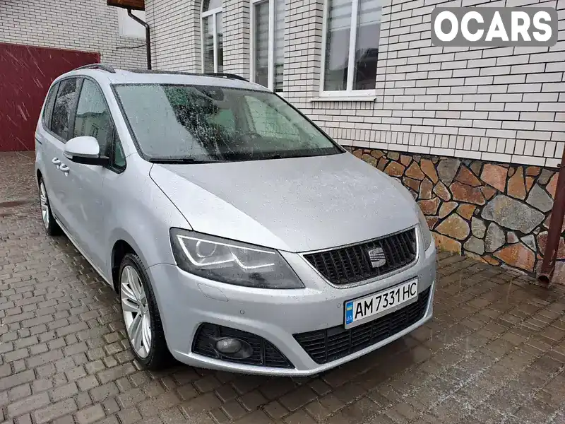 Минивэн SEAT Alhambra 2012 1.97 л. Ручная / Механика обл. Житомирская, Звягель - Фото 1/21