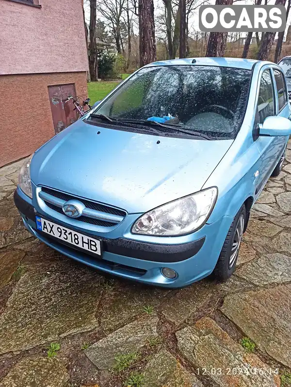 Хетчбек Hyundai Getz 2008 1.6 л. Автомат обл. Харківська, Харків - Фото 1/6