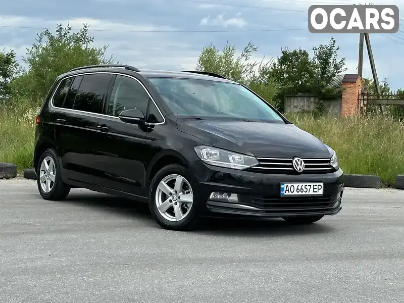 Микровэн Volkswagen Touran 2016 1.6 л. Ручная / Механика обл. Львовская, Дрогобыч - Фото 1/21