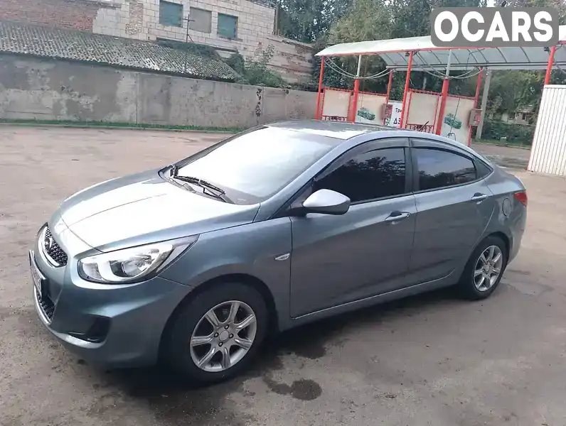 Седан Hyundai Accent 2017 1.37 л. Ручна / Механіка обл. Сумська, Конотоп - Фото 1/21