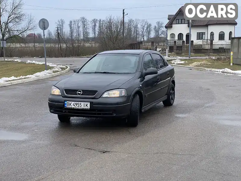 Хетчбек Opel Astra 2000 1.6 л. Ручна / Механіка обл. Рівненська, Костопіль - Фото 1/11