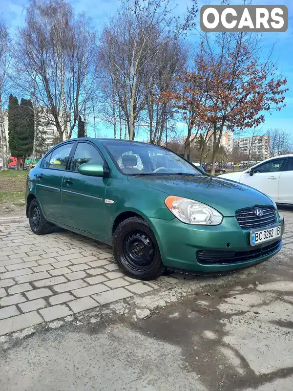 Седан Hyundai Accent 2007 1.4 л. Ручная / Механика обл. Львовская, Львов - Фото 1/7