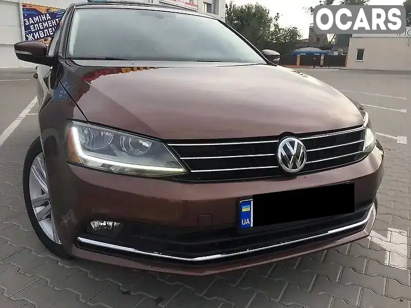 Седан Volkswagen Jetta 2017 1.8 л. Автомат обл. Київська, Буча - Фото 1/8