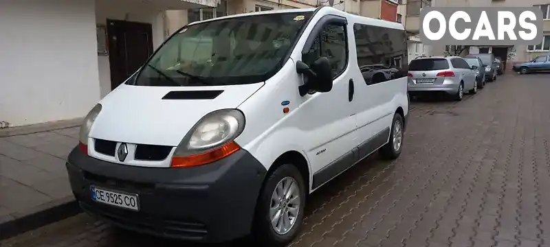 Мінівен Renault Trafic 2006 1.87 л. Ручна / Механіка обл. Чернівецька, Чернівці - Фото 1/13