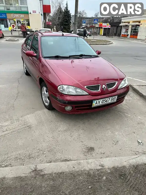 Седан Renault Megane 2002 1.4 л. Ручна / Механіка обл. Харківська, Харків - Фото 1/4