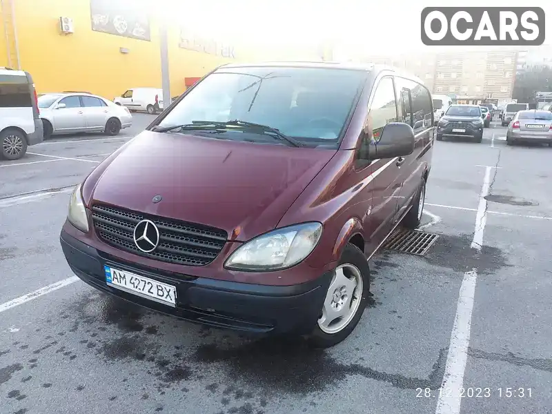 Минивэн Mercedes-Benz Vito 2005 2.15 л. обл. Житомирская, Житомир - Фото 1/5