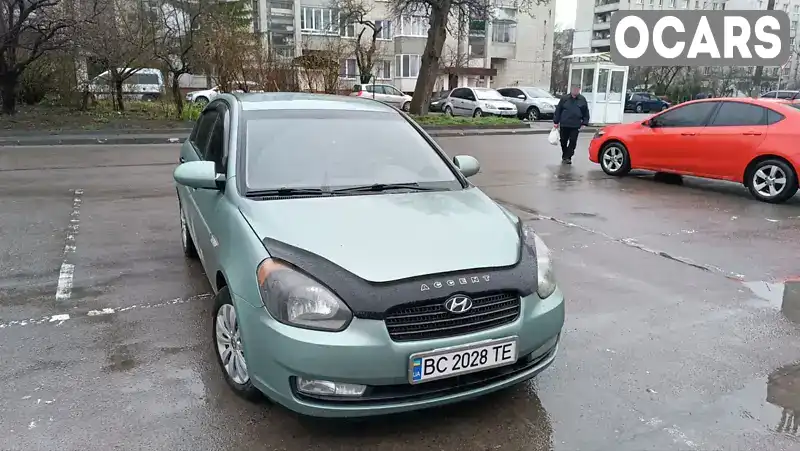 Седан Hyundai Accent 2007 1.4 л. Ручна / Механіка обл. Львівська, Львів - Фото 1/8