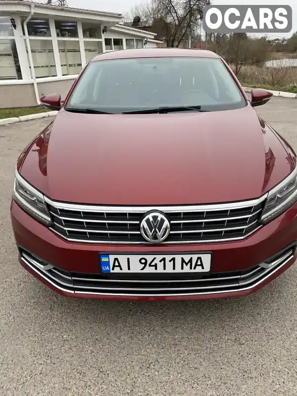 Седан Volkswagen Passat 2016 1.8 л. Автомат обл. Київська, Біла Церква - Фото 1/21