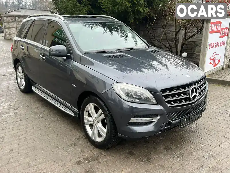 Позашляховик / Кросовер Mercedes-Benz M-Class 2012 3 л. Автомат обл. Львівська, Львів - Фото 1/21