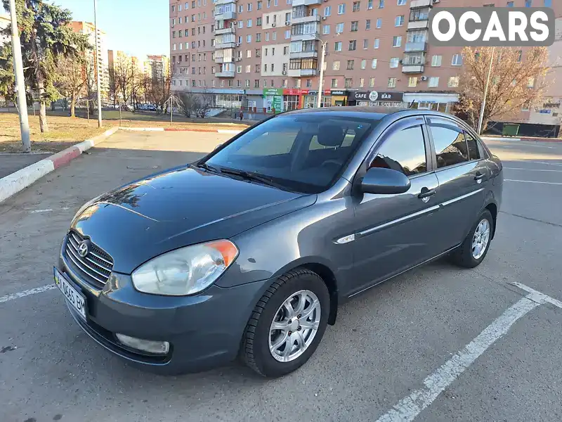 Седан Hyundai Accent 2008 1.4 л. Автомат обл. Харківська, Харків - Фото 1/13