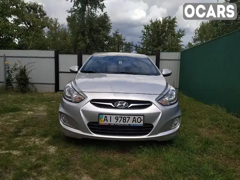 Седан Hyundai Accent 2011 1.4 л. Ручная / Механика обл. Киевская, Вышгород - Фото 1/8