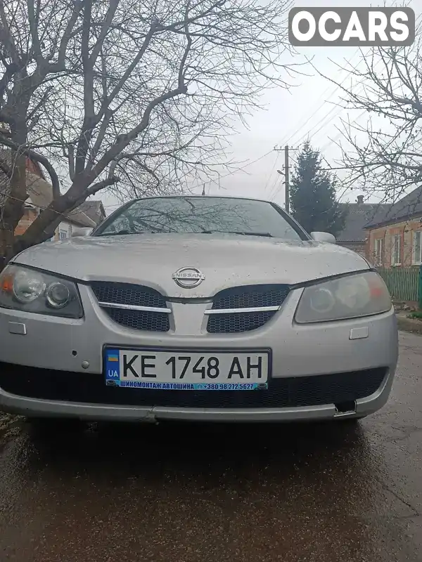 Седан Nissan Almera 2003 1.5 л. Ручная / Механика обл. Днепропетровская, Кривой Рог - Фото 1/14