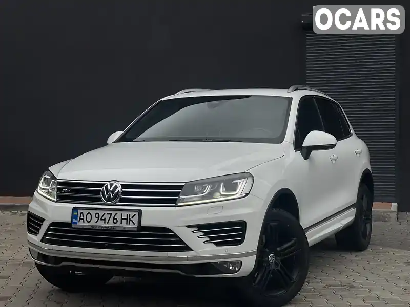 Позашляховик / Кросовер Volkswagen Touareg 2016 2.97 л. Автомат обл. Закарпатська, Ужгород - Фото 1/21