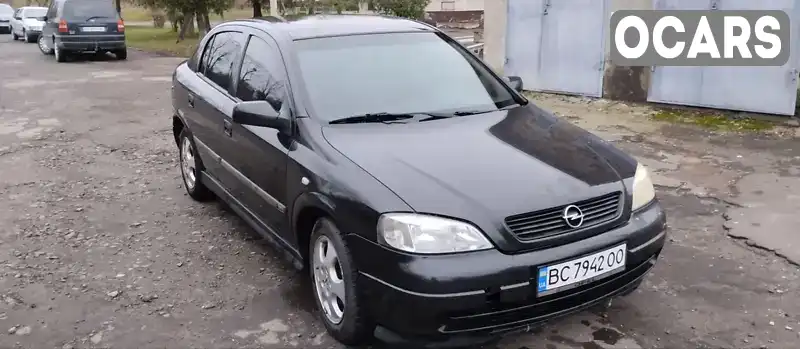 Хетчбек Opel Astra 1999 2 л. Ручна / Механіка обл. Львівська, Золочів - Фото 1/11